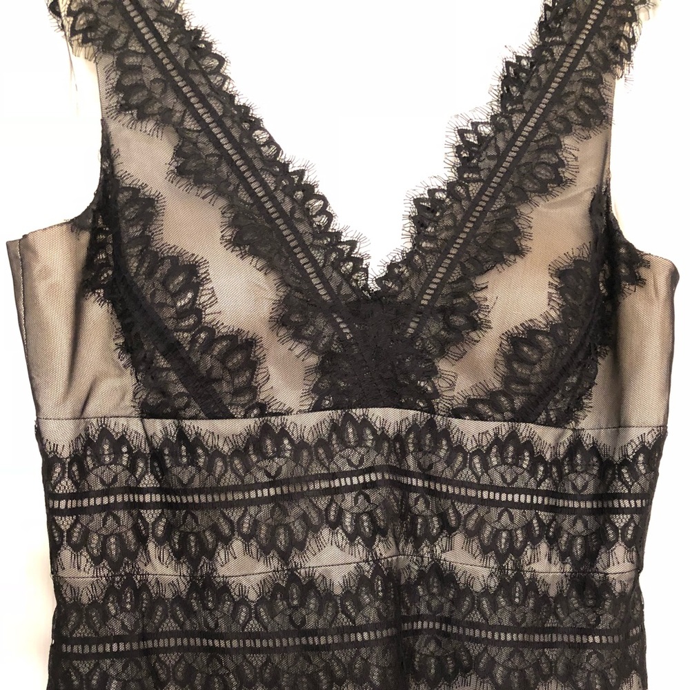 Black Lace Occasion Dress-